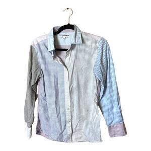 Mix Media Button Up by Ines De La Fressange Paris Sz M